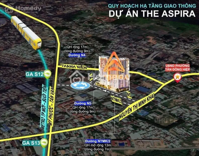 Căn Hộ The Aspira - Sống Xanh Tại Tuyến Metro