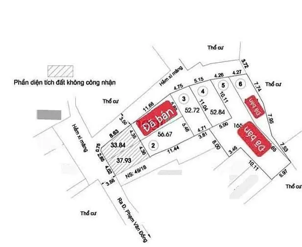 Mở Bán 6 Lô Hẻm Phạm Văn Đồng Linh Tây Giá Từ 3.9 Tỷ Sổ Riêng