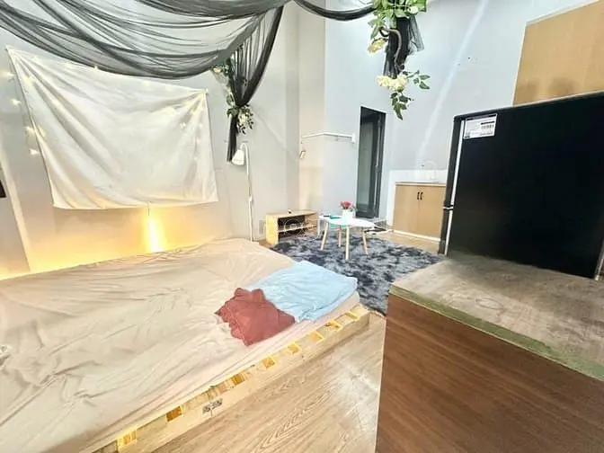 Cho Thuê Căn Hộ Dịch Vụ Đẹp Full Nội Thất Ngay Chợ Tân Mai Gần Vincom