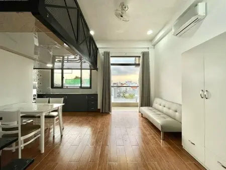 Cho Thuê Phòng Có Gác • Ko Giới Hạn Người Ở • Ban Công • Full Nội Thất Ngay Khu Bàu Cát Tân Bình