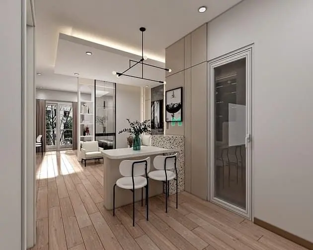 Studio Tách Bếp Full Nội Thất Ban Công Máy Giặt Riêng Gần Cầu Thị Nghè