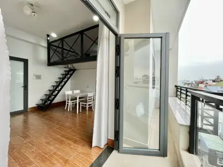 Cho Thuê Phòng Có Gác • Ko Giới Hạn Người Ở • Ban Công • Full Nội Thất Ngay Khu Bàu Cát Tân Bình