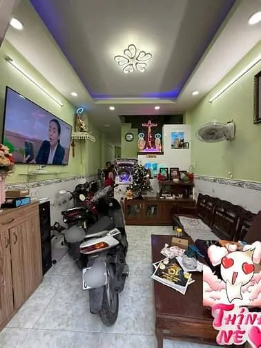 Bán Nhà Hẻm 3M Đường Nguyễn Thái Sơn, P.5, 3,2 X 11, 3 Tầng, 3Pn Giá 4