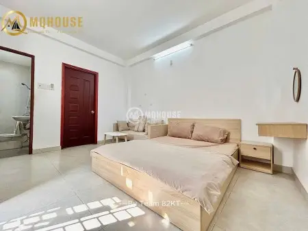 Thuê Ngay Phòng Rộng 32M2 Full Nội Thất, Cửa Sổ Trời _Nơ Trang Long, Bình Thạnh Gần Đh Văn Lang