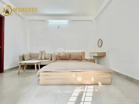 Thuê Ngay Phòng Rộng 32M2 Full Nội Thất, Cửa Sổ Trời _Nơ Trang Long, Bình Thạnh Gần Đh Văn Lang