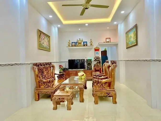 Hàng Hiếm - Nhà Đẹp Ở Liền 1 Lầu Mặt Tiền Đường Số Tân Quy, Quận 7