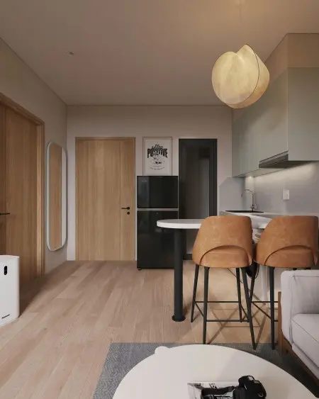 Cho Thuê Căn Hộ 1 Phòng Ngủ Full Nội Thất Gần Sân Bay Tân Sơn Nhất-Tân Bình