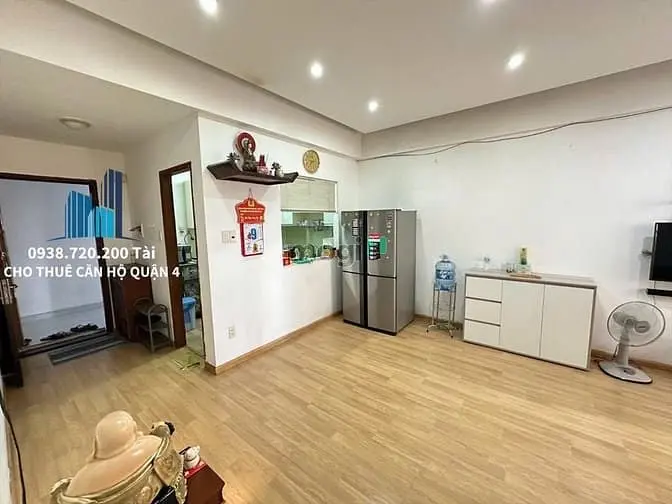 Cho Thuê Chung Cư Vạn Đô - 77M2 2Pn1Wc - Giá 12Tr