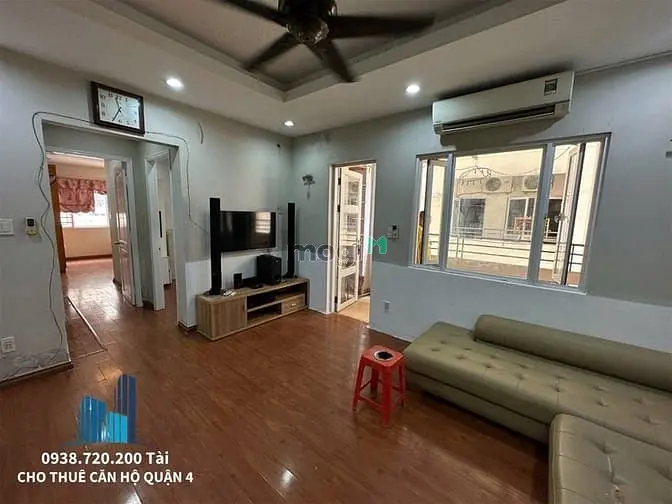 Cho Thuê Chung Cư Khánh Hội 2 - 83M2 2Pn2Wc - Giá 13Tr/Tháng