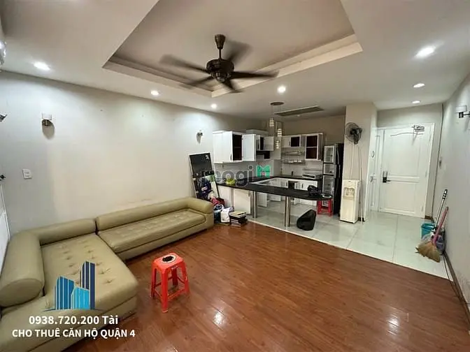 Cho Thuê Chung Cư Khánh Hội 2 - 82M2 2Pn2Wc - Giá 13Tr