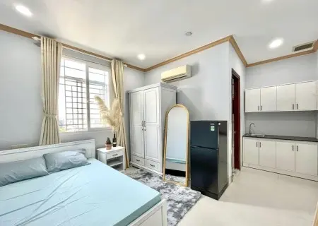 Khai Trương Phòng Mới 100% Nội Thất Mới Phòng Rộng Thoáng Tại Phan Văn Trị Gần Học Viện Cán Bộ