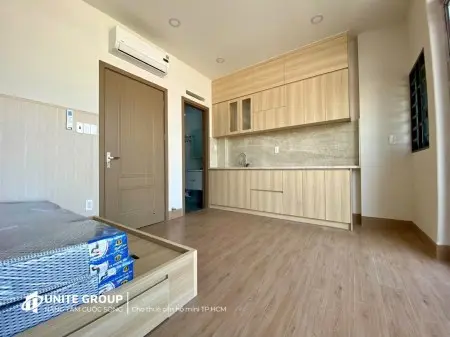 Cho Thuê Căn Hộ Studio Full Nội Thất Balcon Ngay Ngã Tư Bảy Hiền Quận Tân Bình
