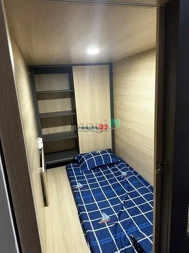 Phòng Sleep Box Ktx Tiện Nghi Đường Khuông Việt Chỉ 1.6Tr Trọn Gói