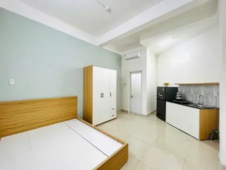 Phòng Căn Góc Riêng Tư 30M² – Full Nội Thất – Ngay Nguyễn Khuyến, Bình Thạnh – Giá Chỉ 4Tr6