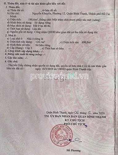 Bán Nhà Nguyễn Khuyến Bình Thạnh 10X20 M, 1 Hầm 4 Tầng, Giá 38 Tỷ