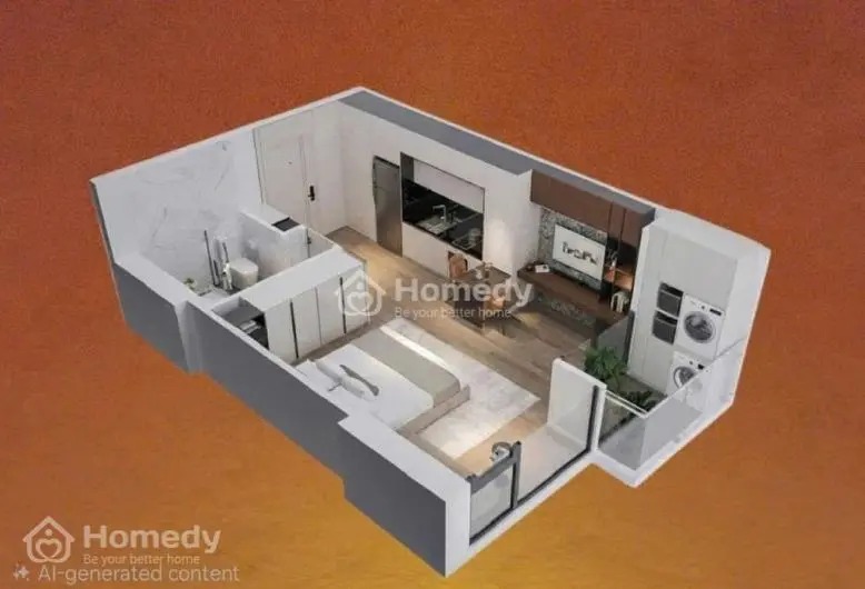 Bán Studio, Trục 12, Tòa Alumi1 , Ban Công Bắc, Khu Đô Thị Alluvia City Xuân Cầu Giá 2 Tỷ 339 Tts