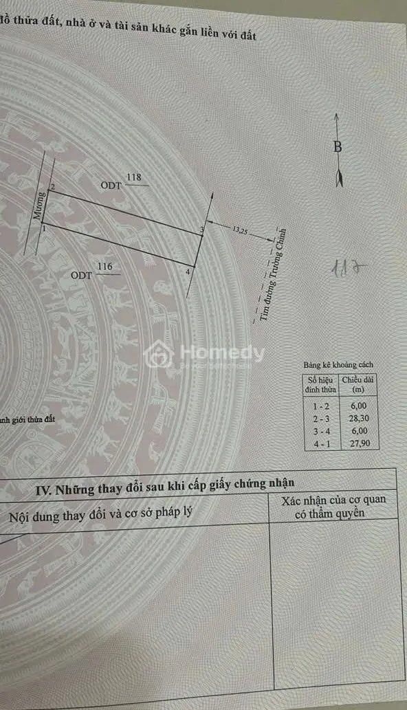 Bán Đất Mặt Tiền Đường Nhựa Hoài Xuân 12X28 Thổ Cư Toàn Bộ