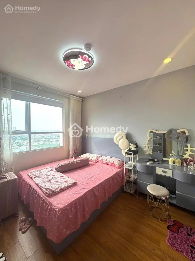 Chung Cư 590 Cmt8, Quận 3: 90M2, 3P Ngủ, Máy Lạnh, 13Triệu