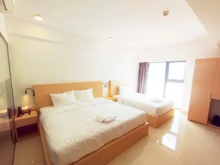 Cho Thuê Phòng Khách Sản View Tầng Cao Ngắm Thành Phố Giá Rẻ Gần Chợ Đầm Nha Trang