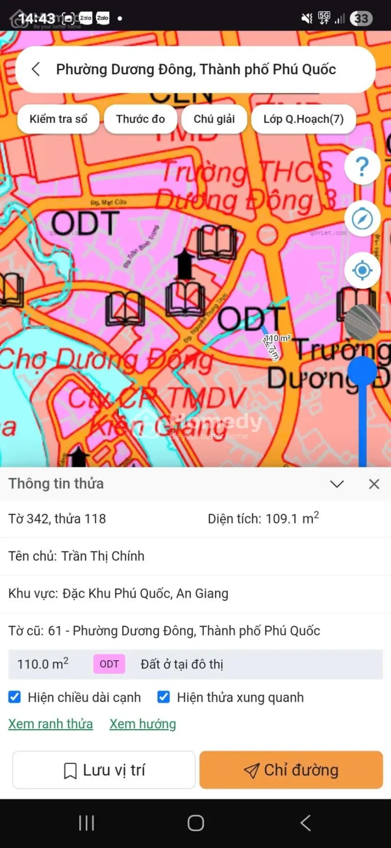 Đát Thổ Cư Lõi Trung Tâm Dương Đông, Phú Quốc