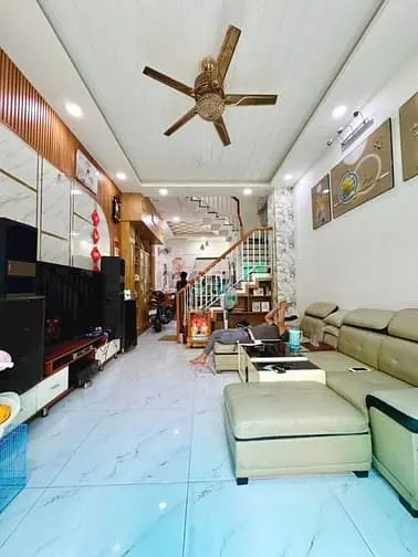 Bán Nhà Hẻm 4,5M Quang Trung,P.14, 3,8 X 13, 3 Tầng, 3Pn Giá 5.6 Tỷ Tl