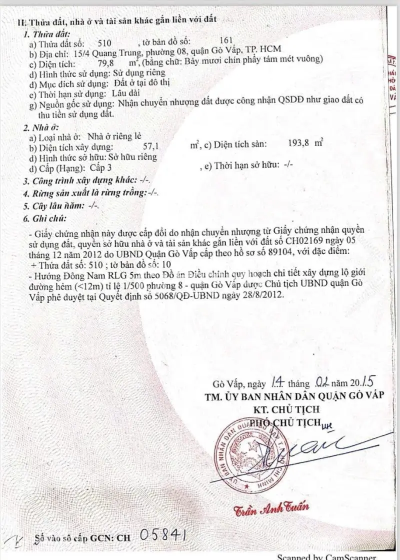 Bán Gấp Nhà Đẹp Gò Vấp , Mối Giới Chính Chủ, Sổ Sạch, Công Chứng Nhanh. Có Thương Lượng