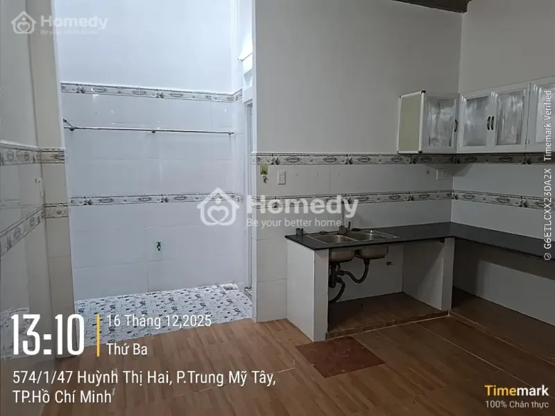 Cho Thuê Nhà Nguyên Căn Hẻm 7M Huỳnh Thị Hai, Q12
