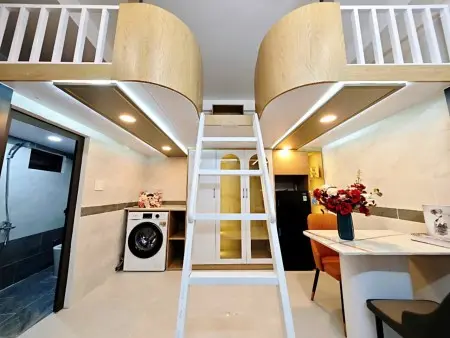 Duplex Full Nội Thất - 2 Không Gian Ngủ