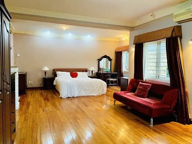 Biệt Thự Thảo Điền - 4 Tầng (13X25M) Đầy Đủ Nội Thất. Giá Thuê 90Tr/Th