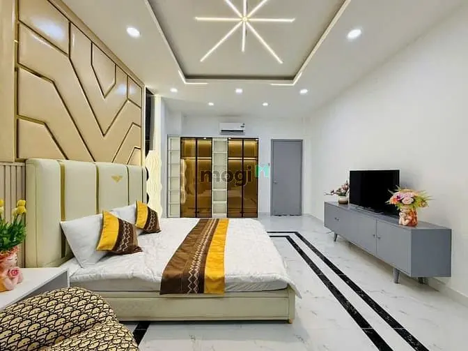 Bán Nhà Hẻm Xe Hơi Đường Số 51, P.14, 4 X 13, 4 Tầng, 4Pn Giá 6.4 Tỷ