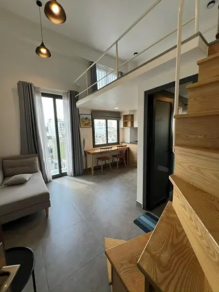 Căn Hộ 1Pn Ban Công Đầy Đủ Tiện Nghi Quận 7