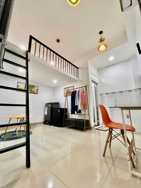 Duplex Cửa Sổ Full Nội Thất - Giặt Riêng