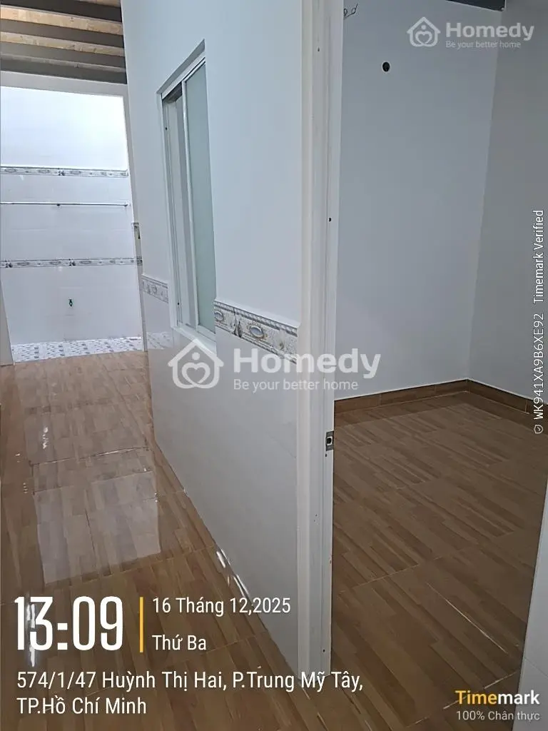 Cho Thuê Nhà Nguyên Căn Hẻm 7M Huỳnh Thị Hai, Q12