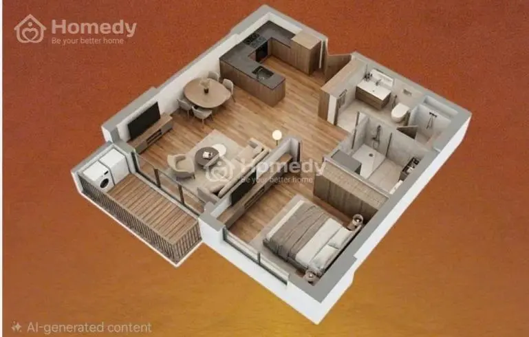 Bán 1 Ngủ Trục 22, Tòa Alumi 2 - Khu Đô Thị Alluvia City Xuân Cầu - Giá Thanh Toán Sớm 3 Tỷ 369