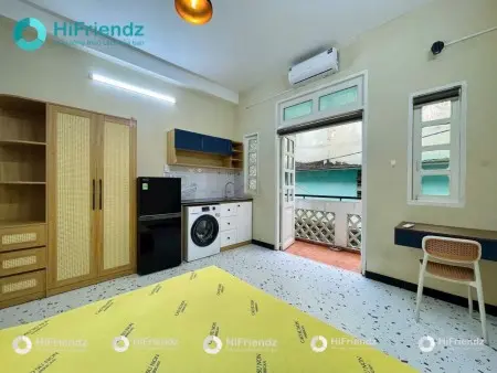 Cho Thuê Phòng Trọ Full Nội Thất Ban Công Lớn Máy Giặt Riêng Quận Phú Nhuận Gần Sân Bay Tân Sân Nhất