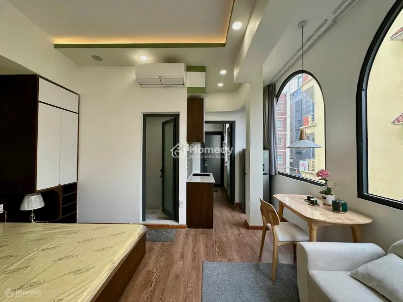 Cho Thuê Căn Hộ Full Nội Thất_Gần Ngã Tư Phú Nhuận_Phan Đình Phùng_Dạng 1Pn_Ban Công_Mới Tinh