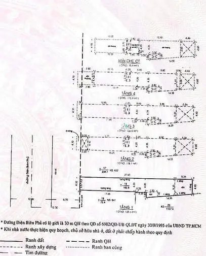Bán Nhà Mặt Tiền Điện Biên Phủ Quận 3, 235M², Trệt 3 Lầu, Giá 110 Tỷ