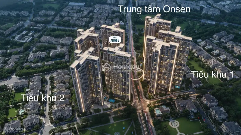 Bán 1 Ngủ, Trục 02 - Tòa Alumi 2 Khu Đô Thị Alluvia City Xuân Cầu - Giá Tts 3 Tỷ 279