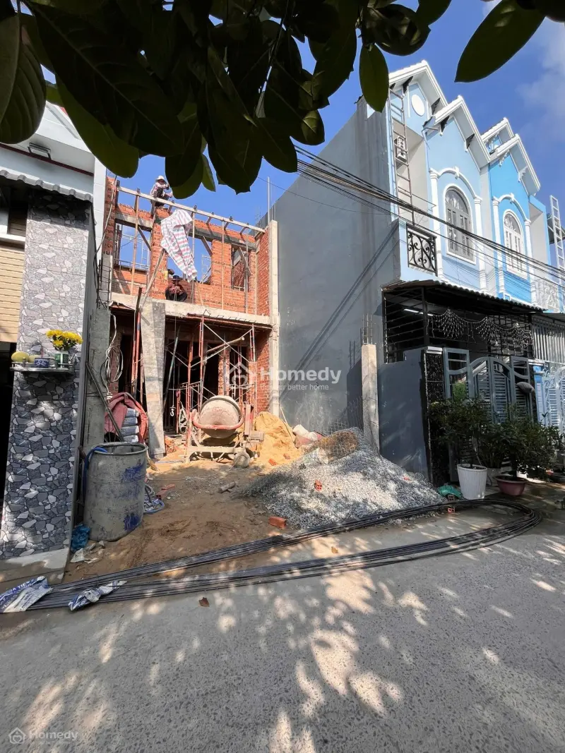 Nhà 1 Trệt 1 Lầu Hiện Đại 5X24 (Thổ Cư 100%) - Hoàn Công Đầy Đủ