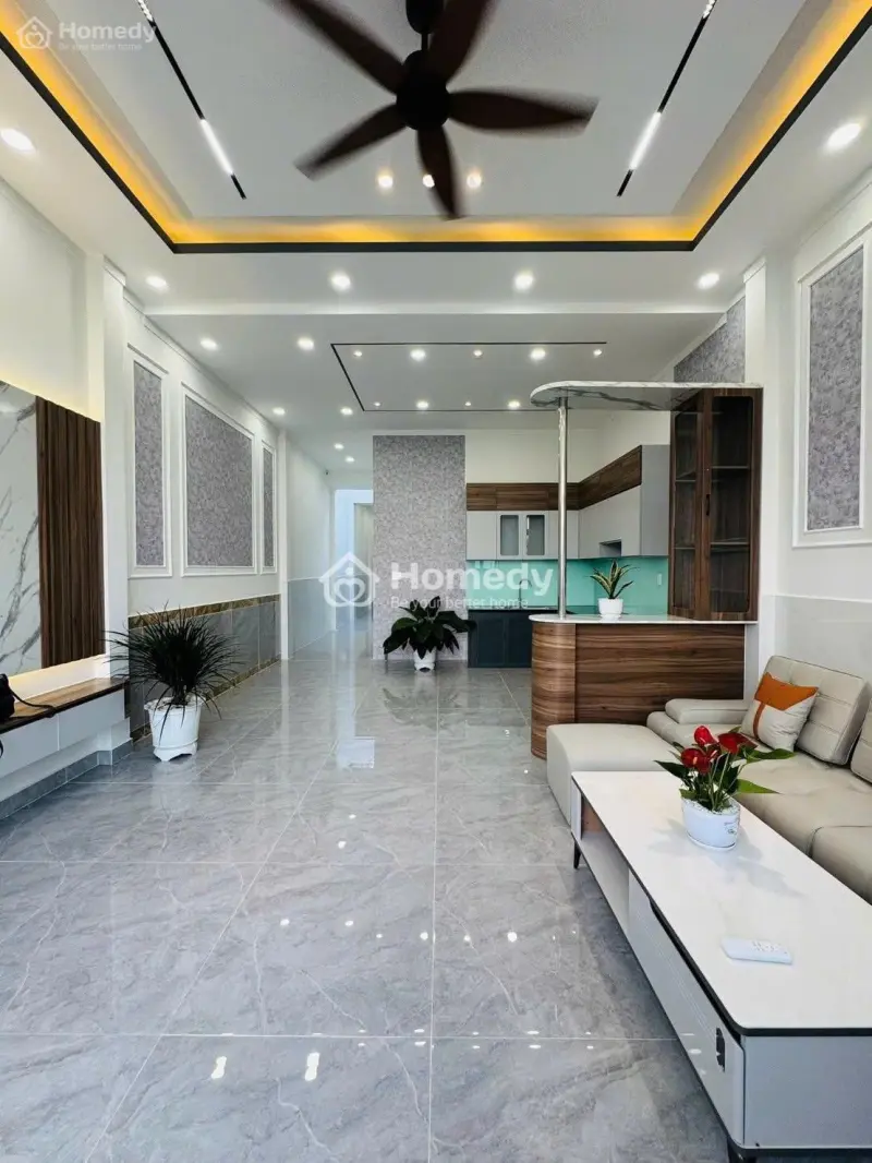 Bán Nhà Đức Hòa 5*28 – Giáp Hóc Môn -- Tặng Hết Nội Thất - Hoàn Công Đầy Đủ