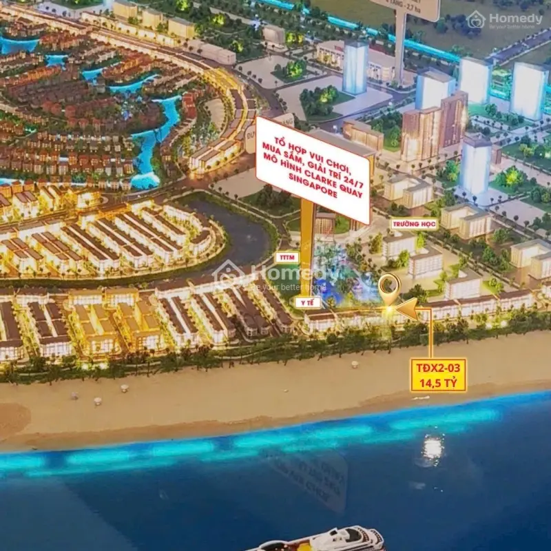 Độc Quyền Căn Góc Liền Kề Tđx2-03 - View Công Viên, Gần Biển