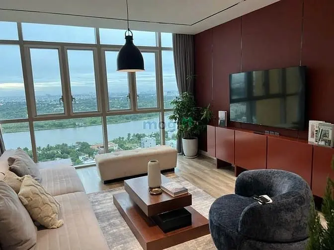 Căn Hộ Cao Cấp The Vista An Phú 173M2, View Sông - 4Pn. Giá 75 Tr/Th