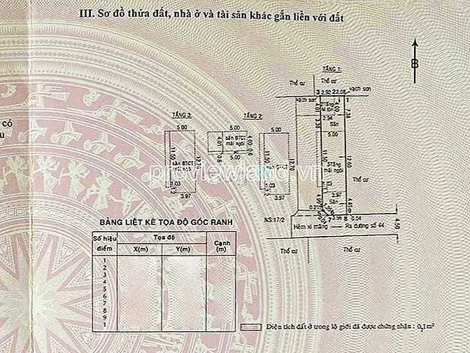 Bán Nhà Trần Văn Sắc Thảo Điền, 10 M X 25 M, Quy Hoạch 1 Hầm + 5 Tầng