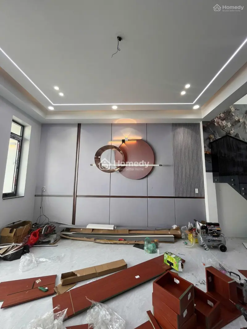 Nhà Mới Đón Tết 5*26 - Full Nội Thất - Sổ Hồng Hoàn Công - Gần Ubnd Xã Mỹ Hạnh Nam