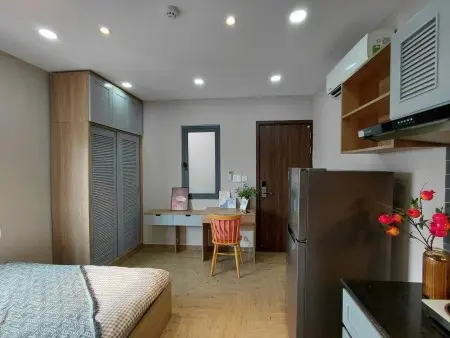 Thuê Ngay Phòng Bình Thạnh Gần Chợ Bà Chiểu, Vạn Kiếp_Thang Máy,Bảo Vệ_Full Nội Thất