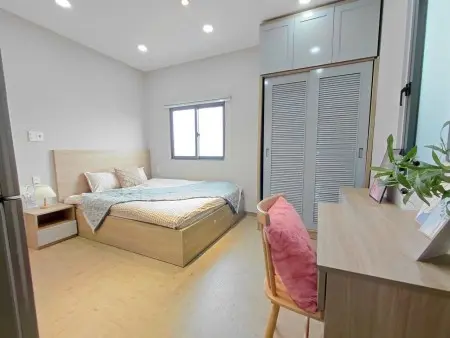 Thuê Ngay Phòng Bình Thạnh Gần Chợ Bà Chiểu, Vạn Kiếp_Thang Máy,Bảo Vệ_Full Nội Thất