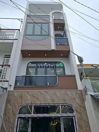 Bán Nhà 4 Tầng Sân Thượng Hẻm Xe Hơi 7M Dt: 4X14 Đường Gò Dầu Giá 6.9T