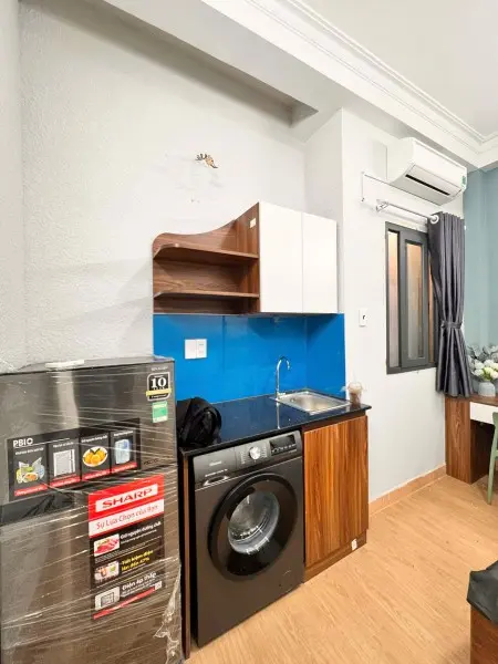 Phòng Trọ Cửa Sổ Máy Giặt Riêng Mới Xây Bùi Hữu Nghĩa Bình Thạnh Gần Cầu Bông Đinh Tiên Hoàng Quận 1