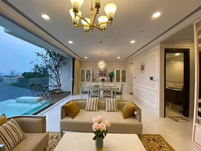 Cho Thuê Căn Hộ Cao Cấp Serenity Sky Villa Q.3 - 123M2 - 2Pn 2Wc