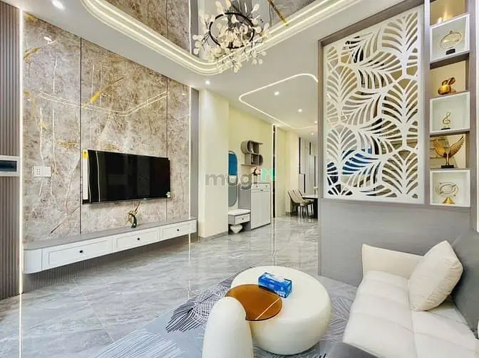 Bán Nhà Xây Mới Hẻm Xe Hơi Quang Trung, P.8, 4,1 X 14, Giá 6.75 Tỷ Tl